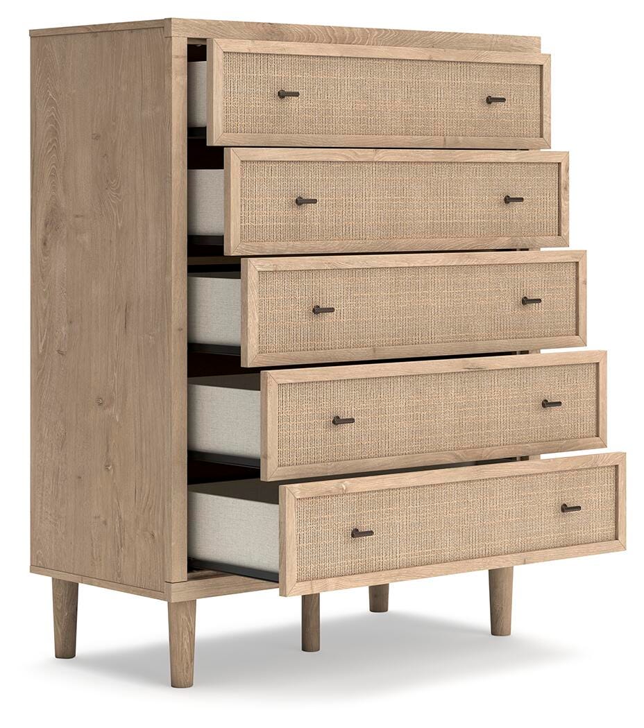 Cielden Chest of Drawers - Beige (3)
