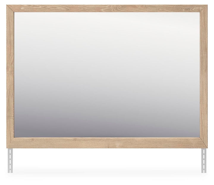 Cielden Bedroom Mirror - Beige (2)