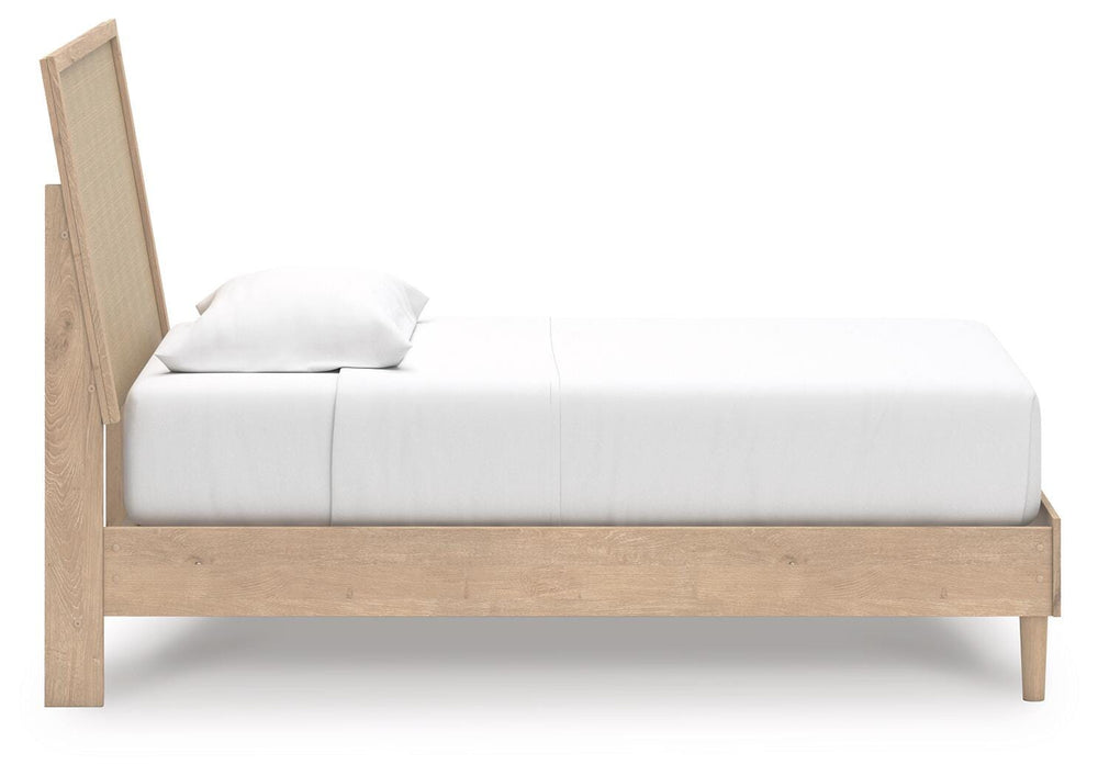 Cielden Twin Panel Bed - Beige (6)