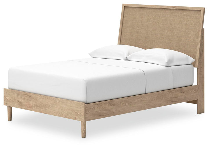 Cielden Full Panel Bed - Beige (4)