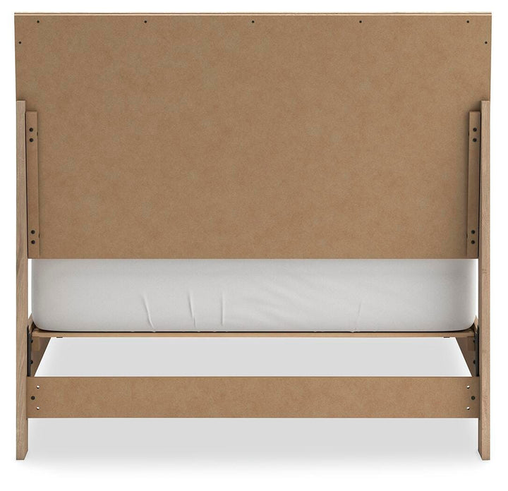 Cielden Full Panel Bed - Beige (6)