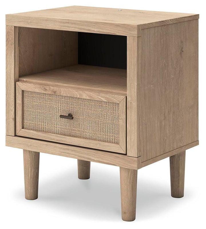 Cielden Nightstand - Beige (5)