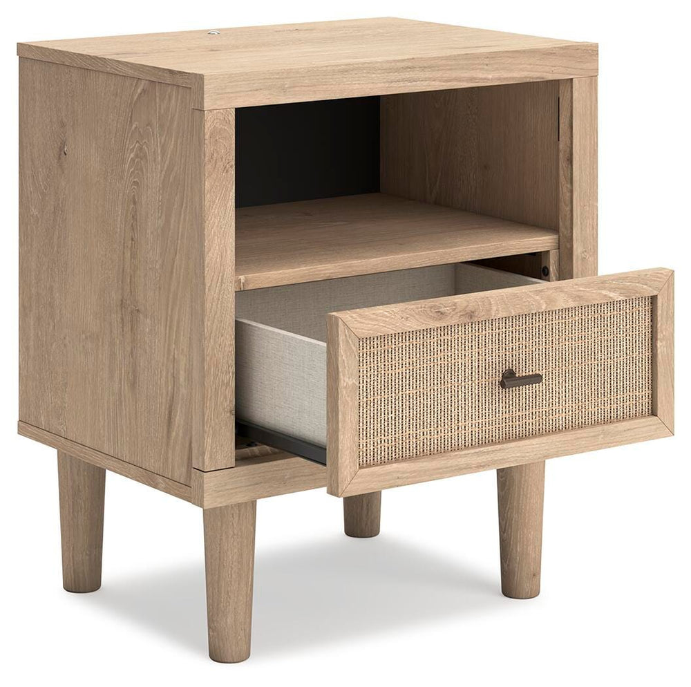 Cielden Nightstand - Beige (3)