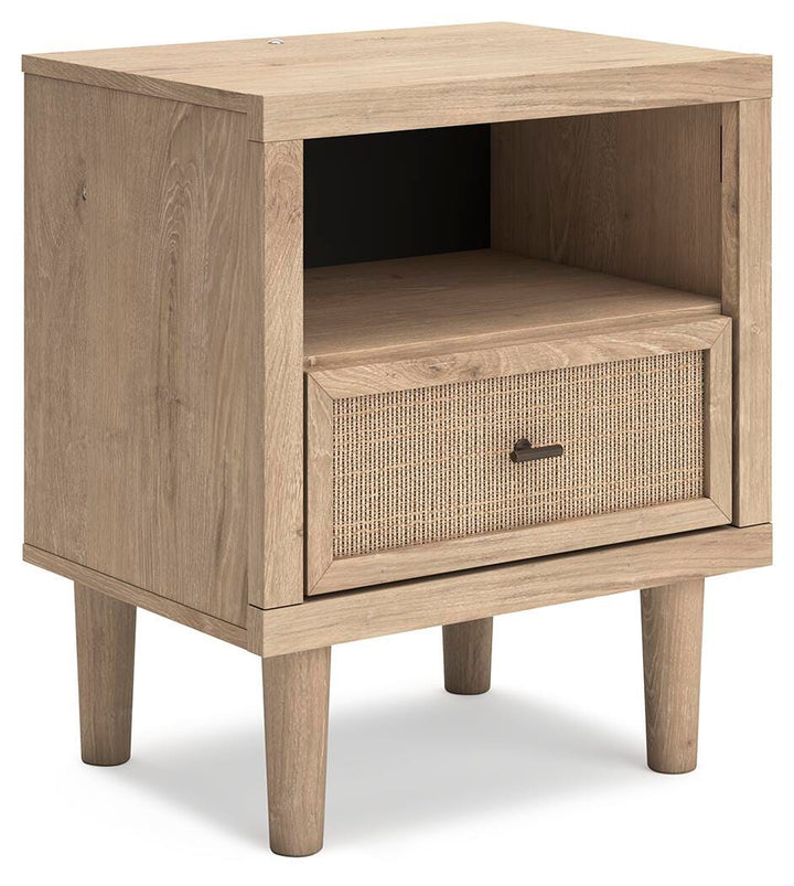 Cielden Nightstand - Beige (1)