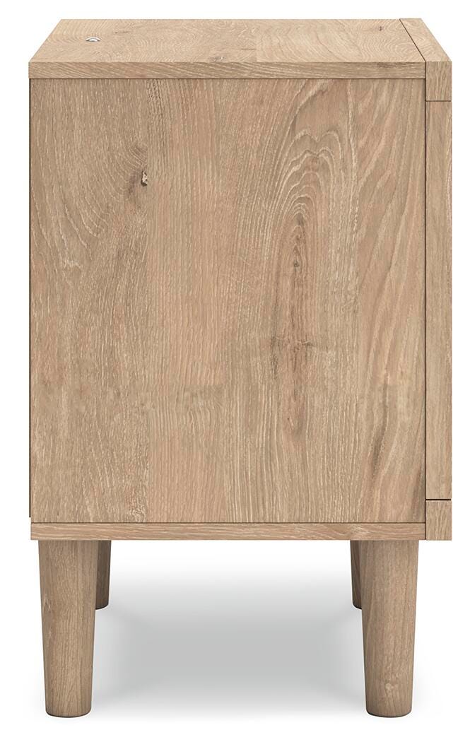 Cielden Nightstand - Beige (9)