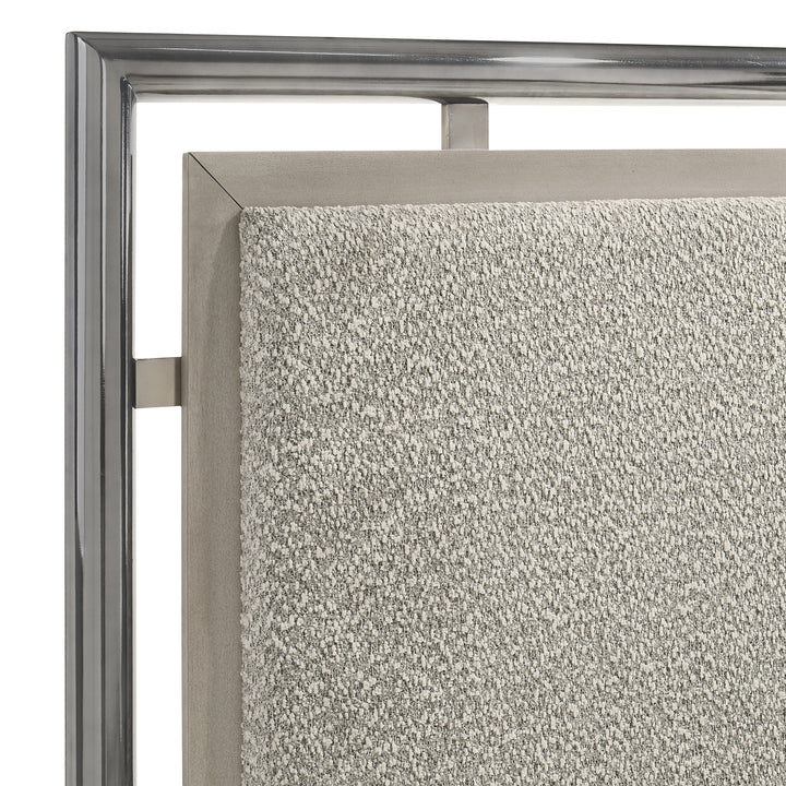 Lennox 6/6-6/0 Ek/wk Headboard, Footboard &amp; Slat Kit-Gray