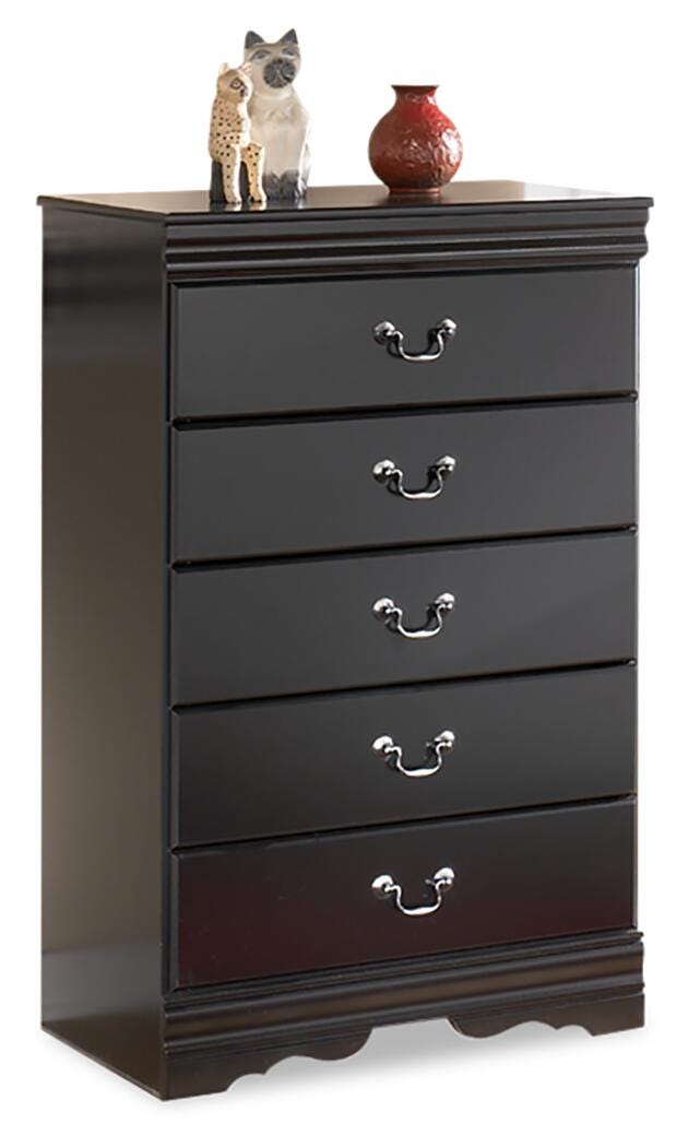 Huey Vineyard Chest of Drawers - Black (1)