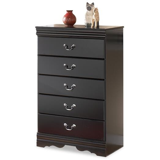 Huey Vineyard Chest of Drawers - Black (2)