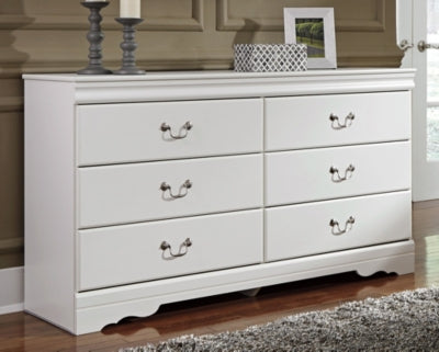 Anarasia Dresser - White | Ashley Furniture