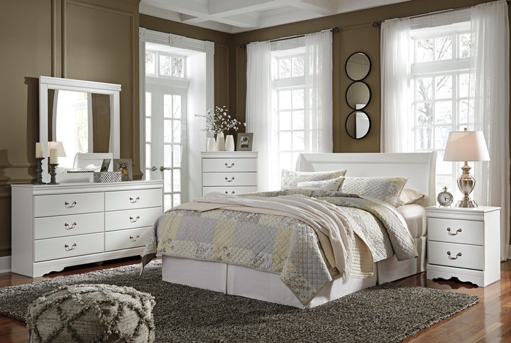 Anarasia Dresser and Mirror - White (3)
