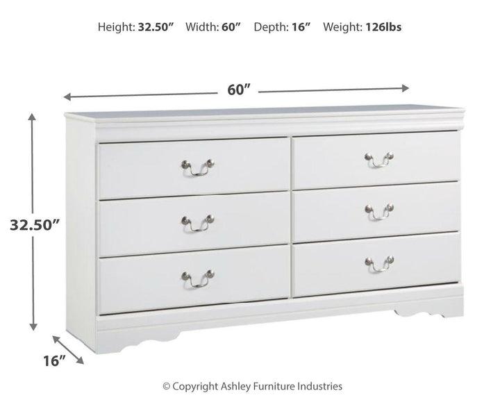 Anarasia Dresser - White (3)