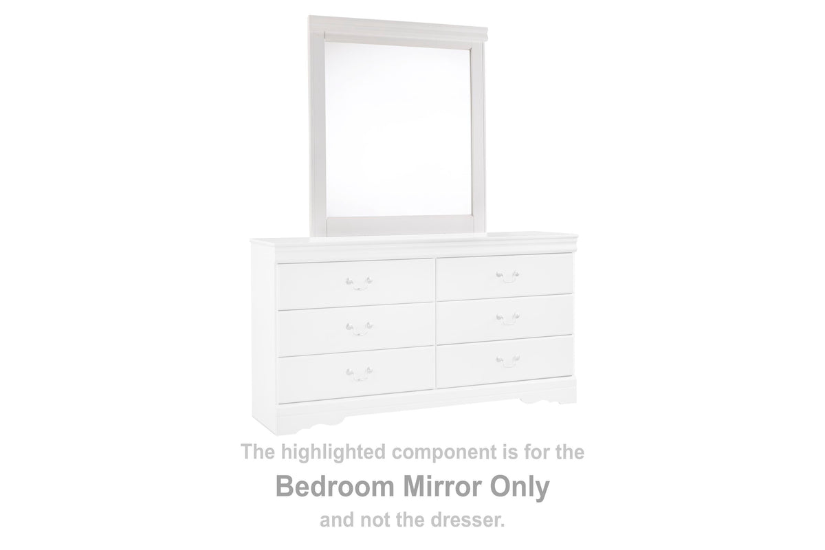Anarasia Bedroom Mirror - White (2)