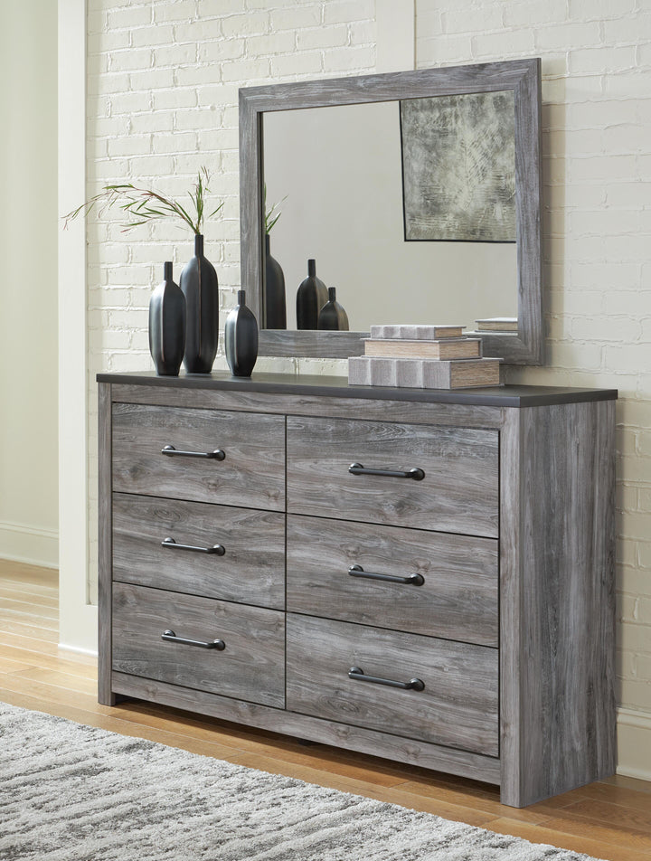 Bronyan Dresser and Mirror - Dark Gray (3)