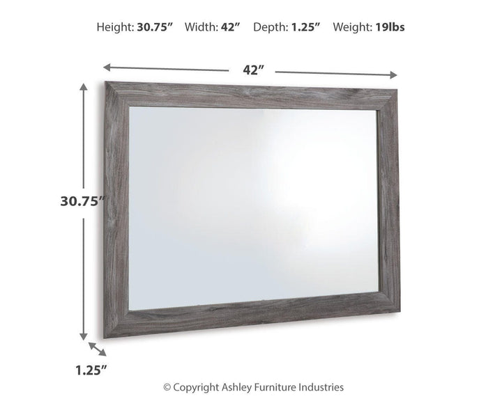 Bronyan Bedroom Mirror - Dark Gray (3)