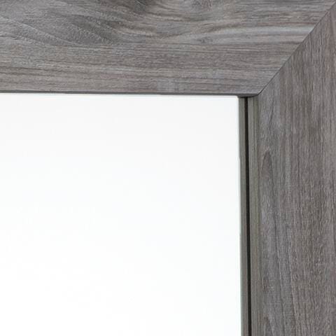 Bronyan King Panel Bed, Dresser and Mirror - Dark Gray (15)