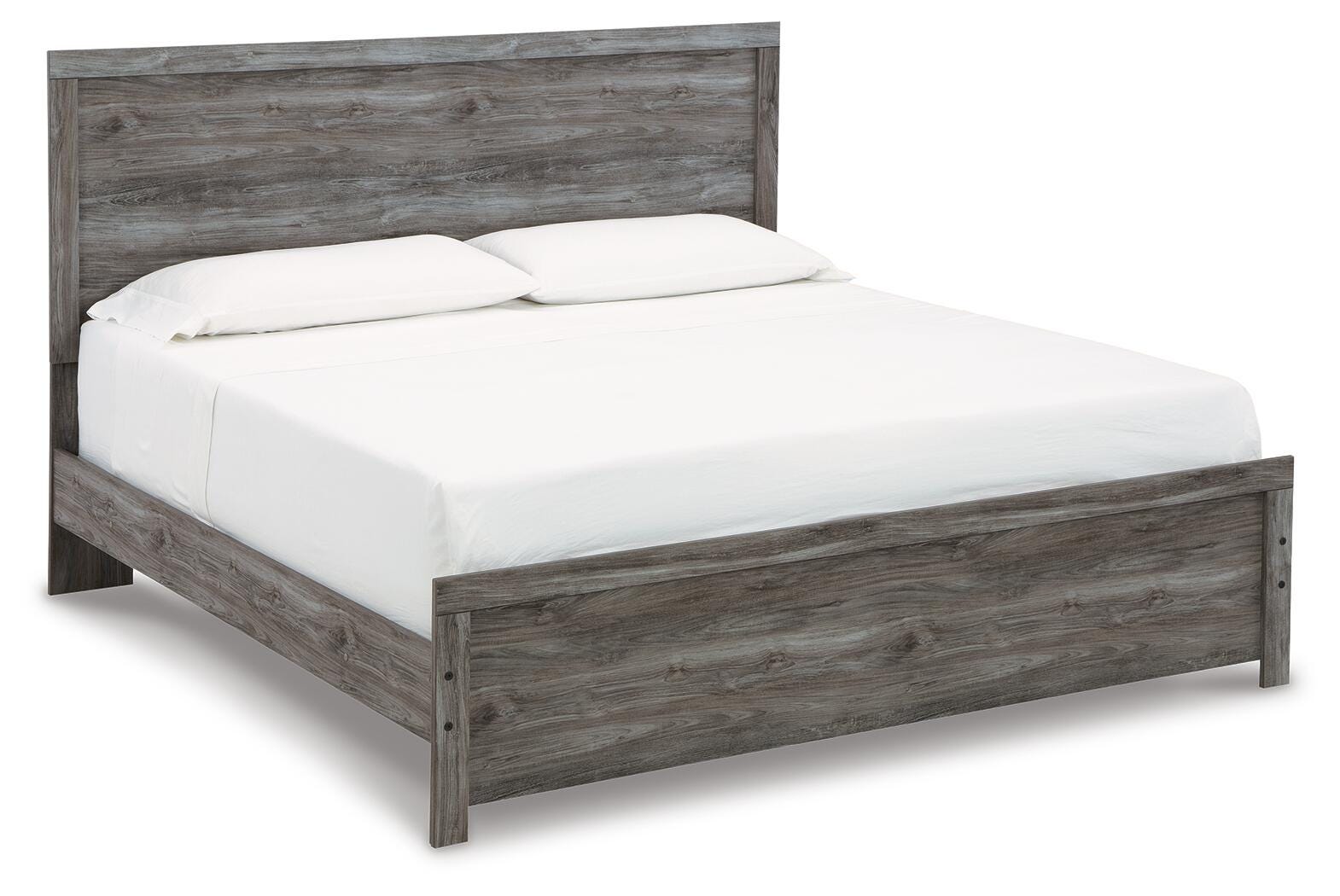 Bronyan King Panel Bed - Dark Gray (1)