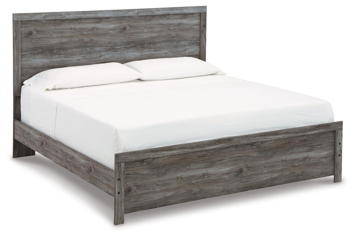 Bronyan King Panel Bed - Dark Gray (1)