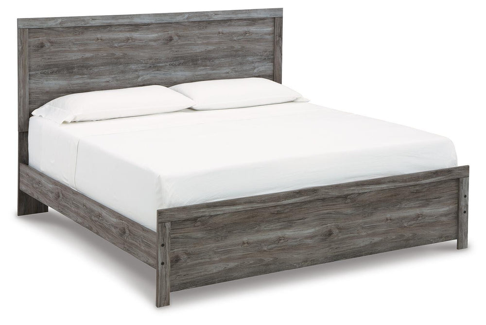 Bronyan King Panel Bed - Dark Gray (1)