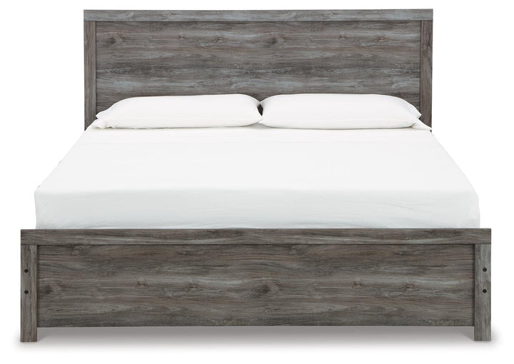 Bronyan King Panel Bed - Dark Gray (4)