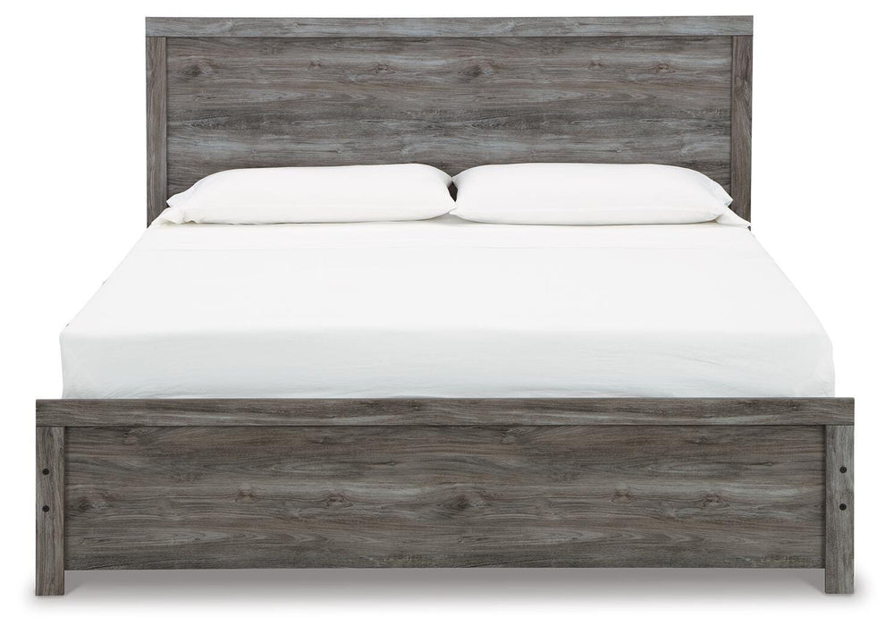 Bronyan King Panel Bed - Dark Gray (4)