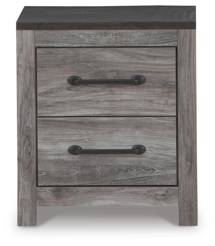 Bronyan Nightstand - Dark Gray (4)