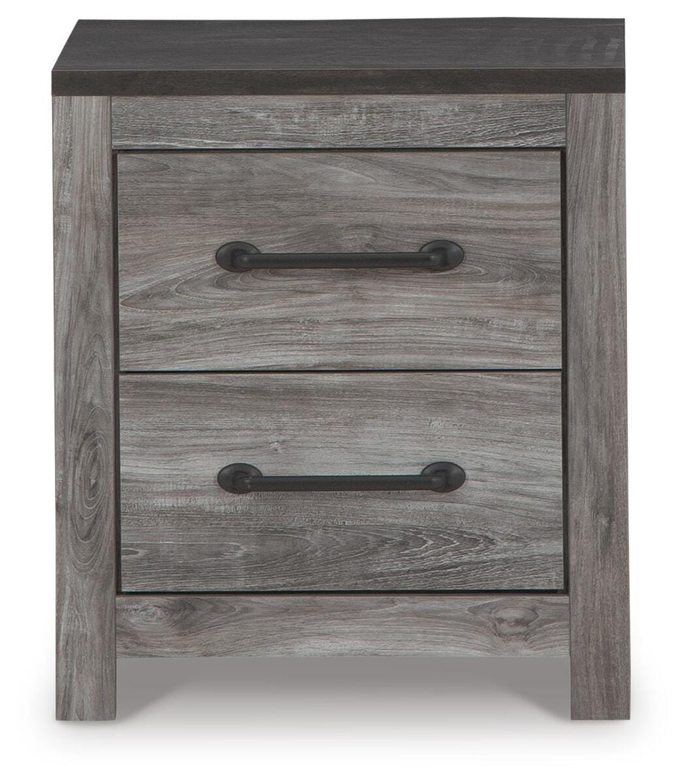 Bronyan Nightstand - Dark Gray (4)