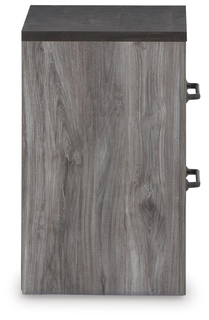 Bronyan Nightstand - Dark Gray (5)