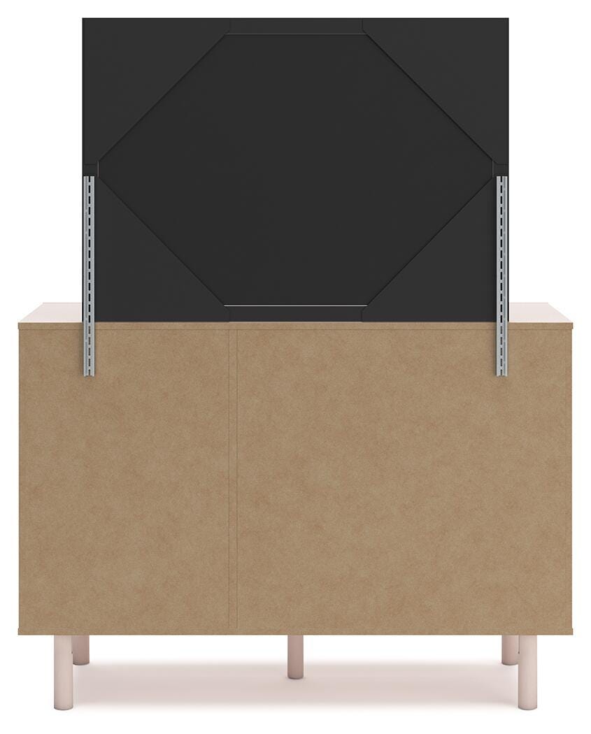 Wistenpine Dresser and Mirror - Pink (6)