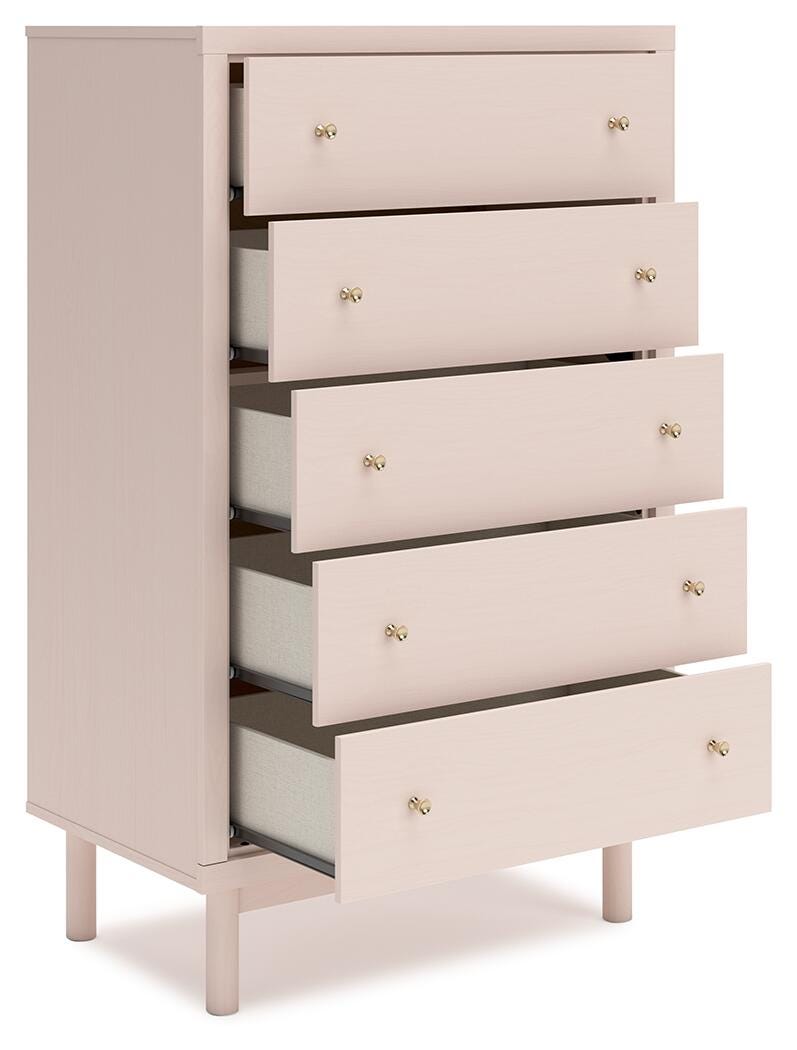 Wistenpine Chest of Drawers - Pink (4)