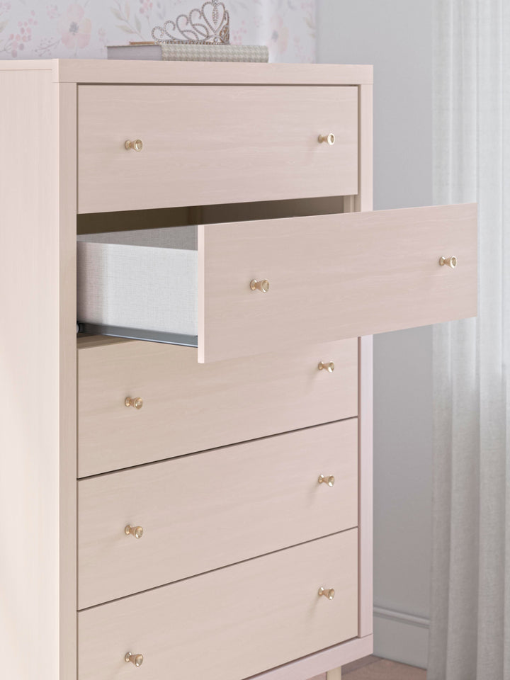 Wistenpine Chest of Drawers - Pink (10)