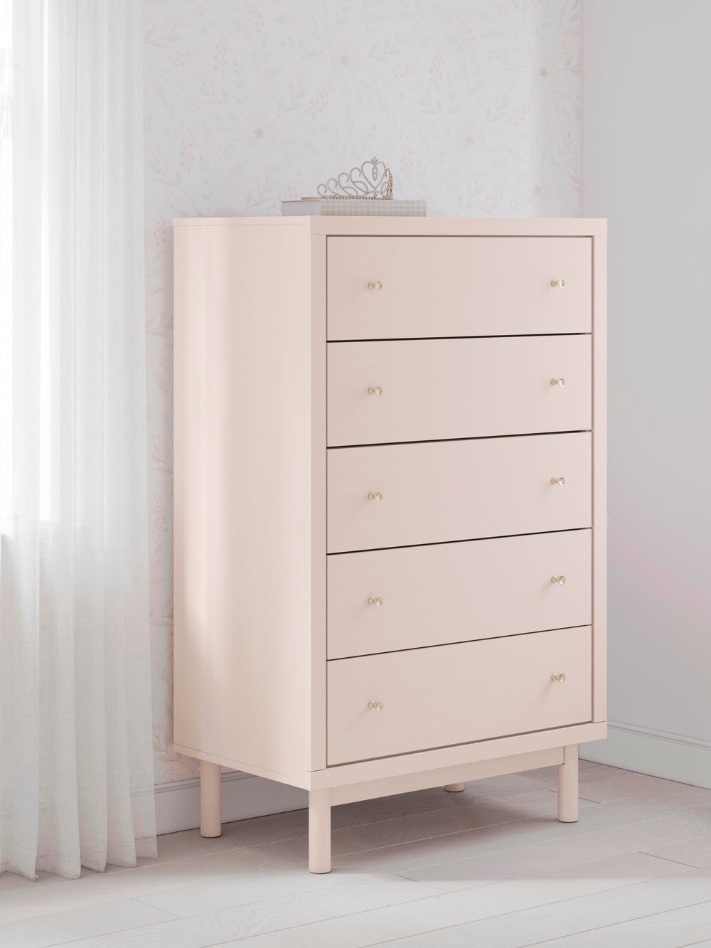 Wistenpine Chest of Drawers - Pink (2)