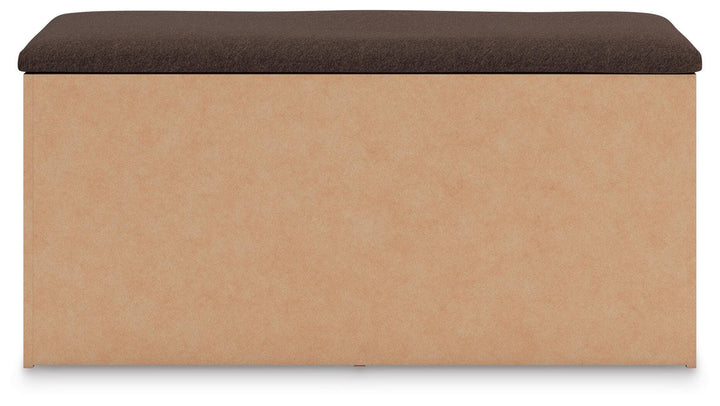 Kinlanni Bedroom Storage Bench - Light Brown (8)
