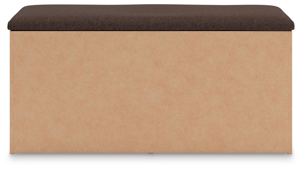 Kinlanni Bedroom Storage Bench - Light Brown (8)