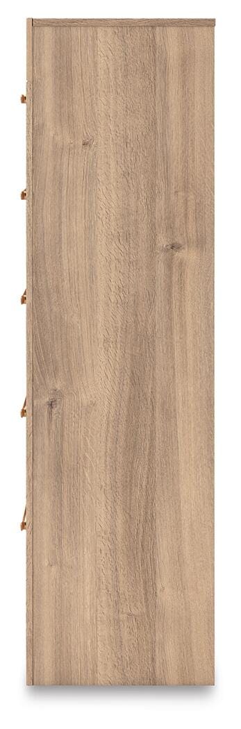 Kinlanni Chest of Drawers - Light Brown (9)