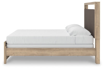 Kinlanni King Upholstered Panel Bed