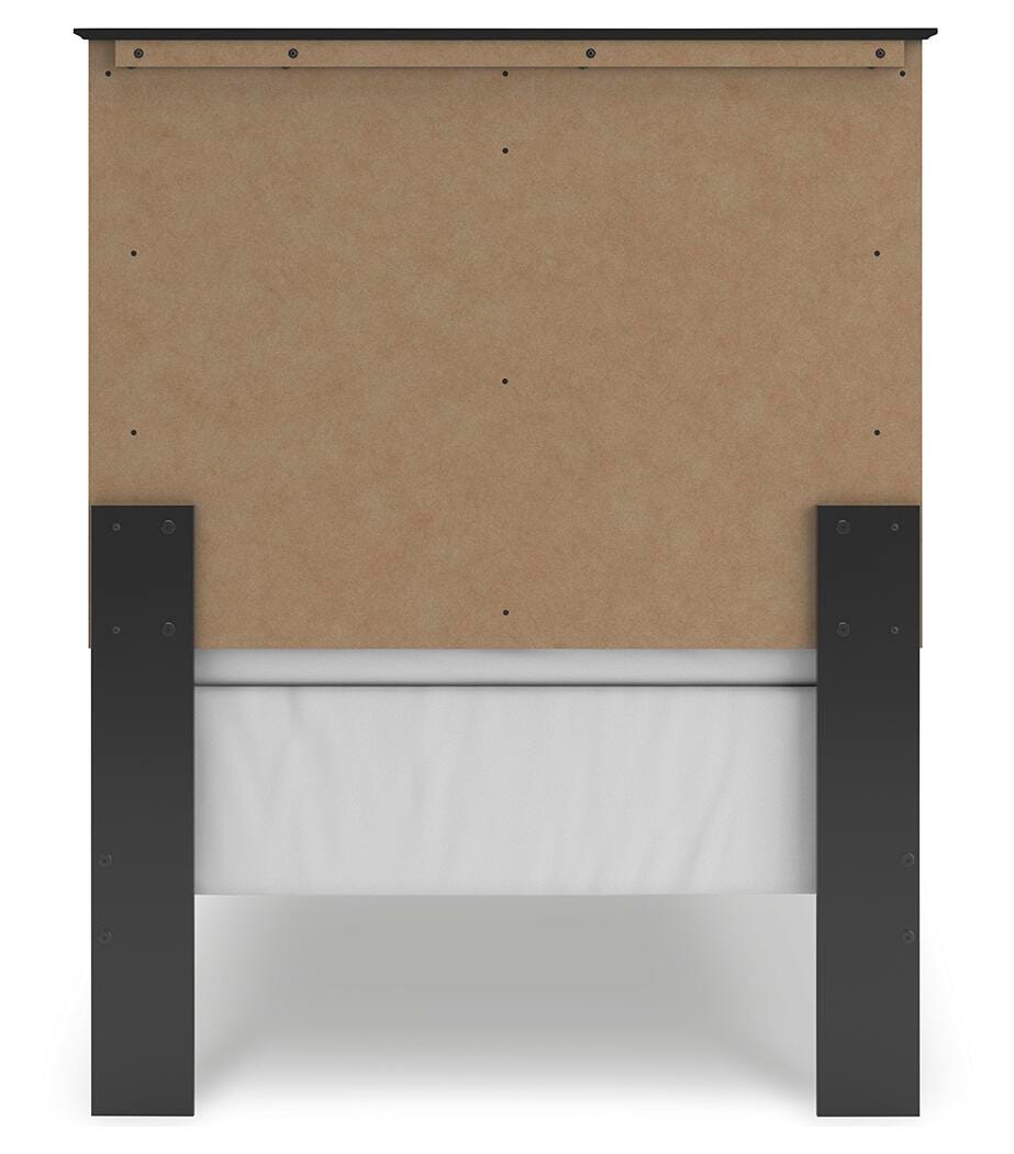 Maribel Twin Panel Bed - Black (6)