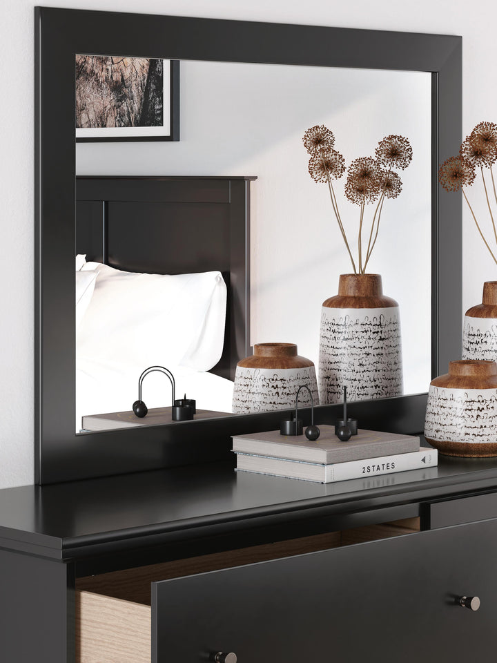 Maribel Bedroom Mirror - Black (5)