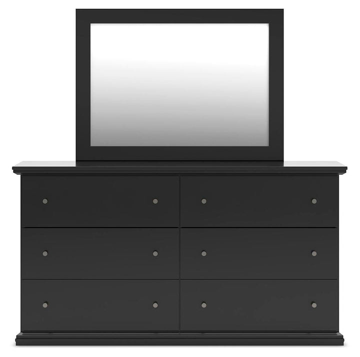 Maribel Dresser and Mirror - Black (5)