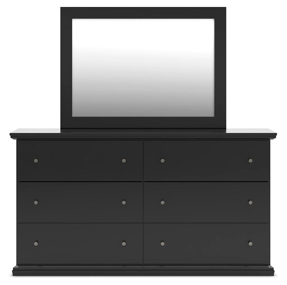 Maribel Dresser and Mirror - Black (5)