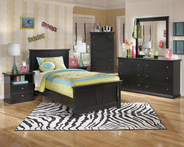 Maribel Chest of Drawers - Black (6)