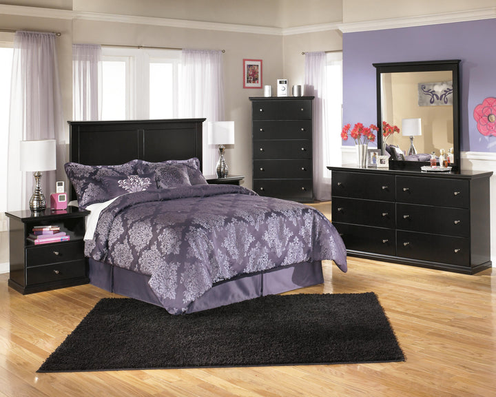 Maribel Chest of Drawers - Black (8)