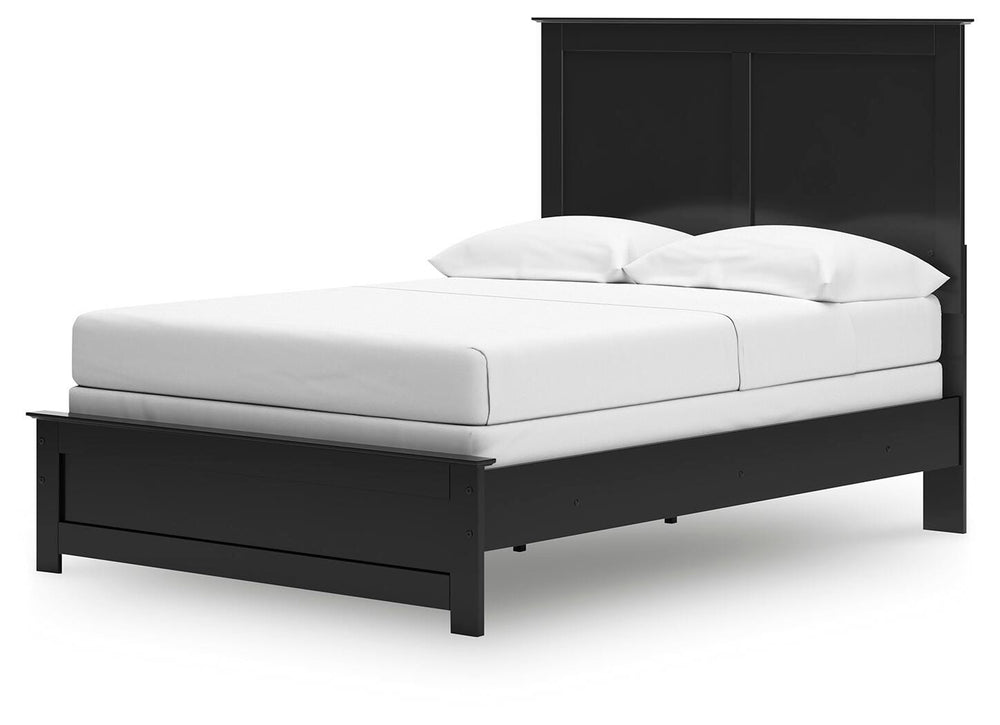 Maribel Full Panel Bed - Black (4)