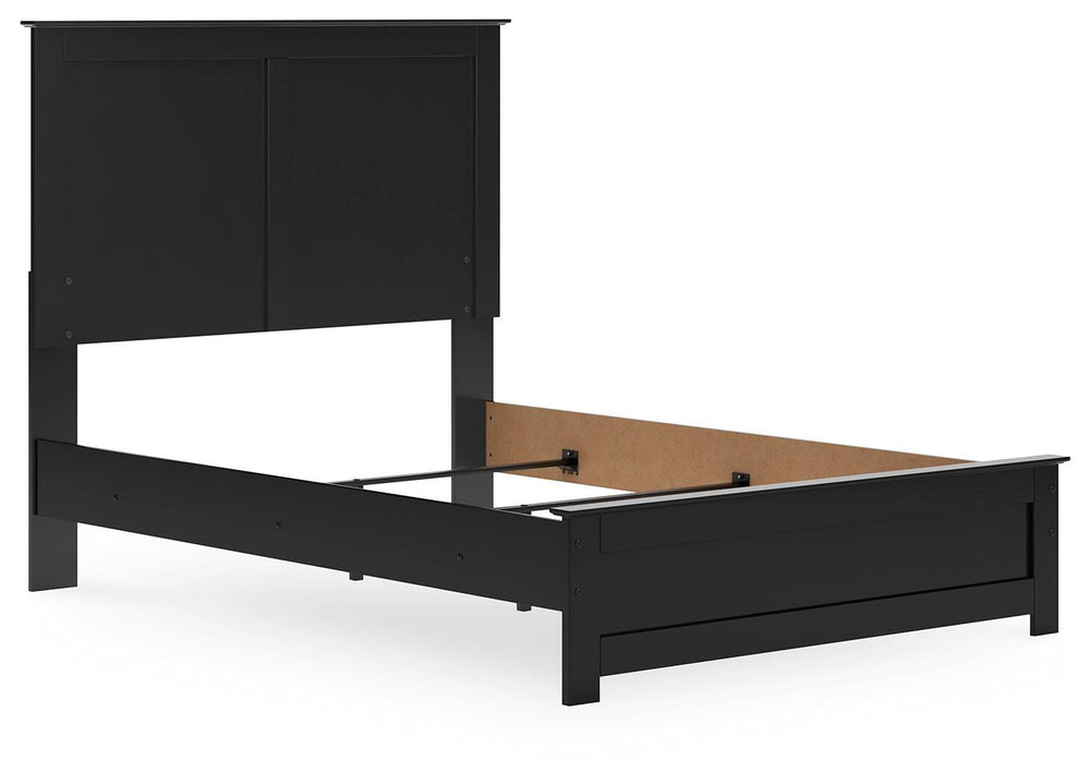 Maribel Full Panel Bed - Black (3)