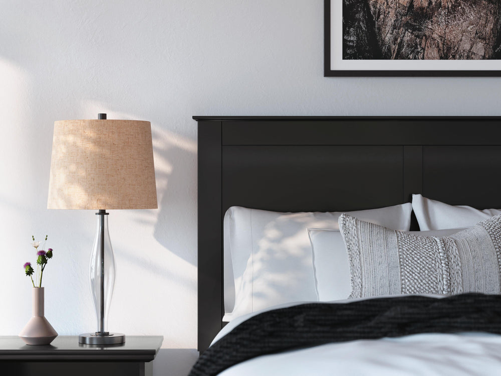 Maribel Full Panel Bed - Black (9)