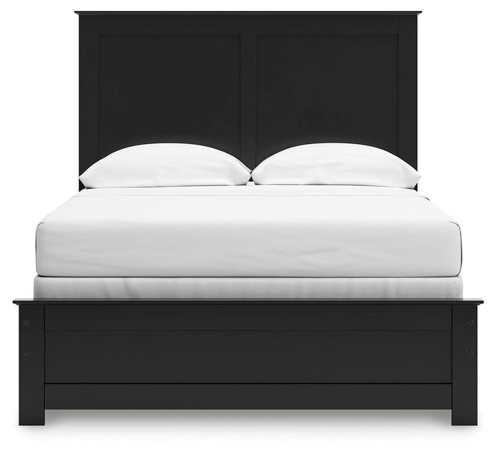 Maribel Full Panel Bed - Black (5)
