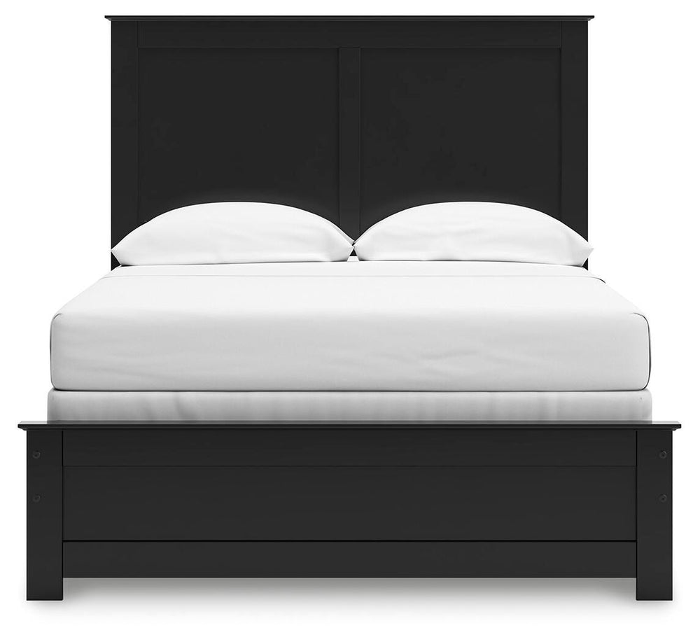 Maribel Full Panel Bed - Black (5)