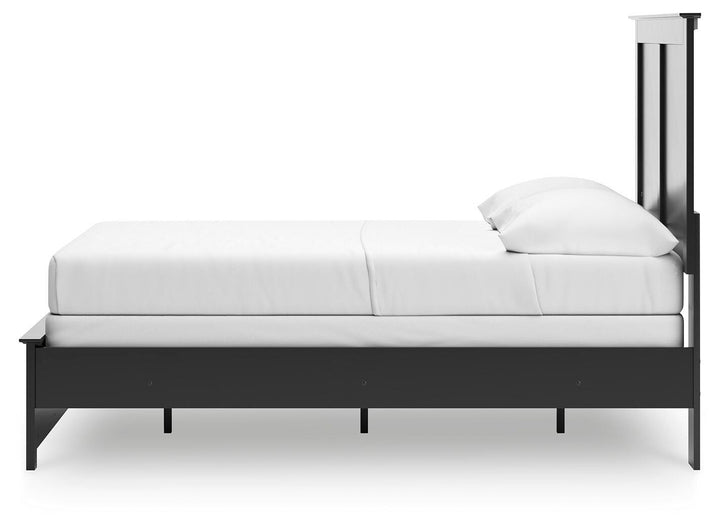 Maribel Full Panel Bed - Black (7)