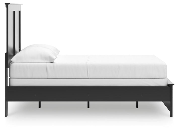Maribel Full Panel Bed - Black (8)