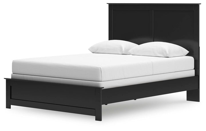 Maribel Queen Panel Bed - Black (4)