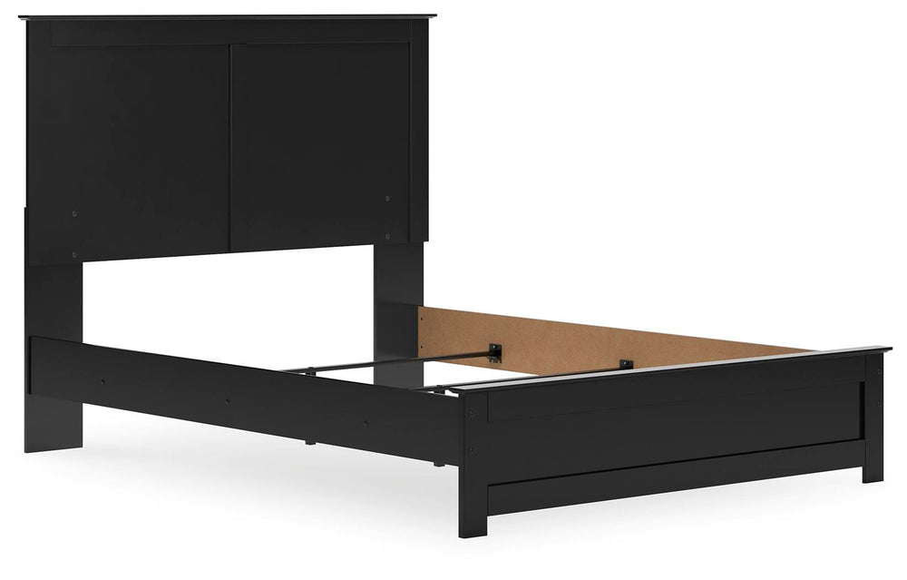 Maribel Queen Panel Bed - Black (3)